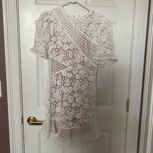 NWT - Raise the Stakes Dress White